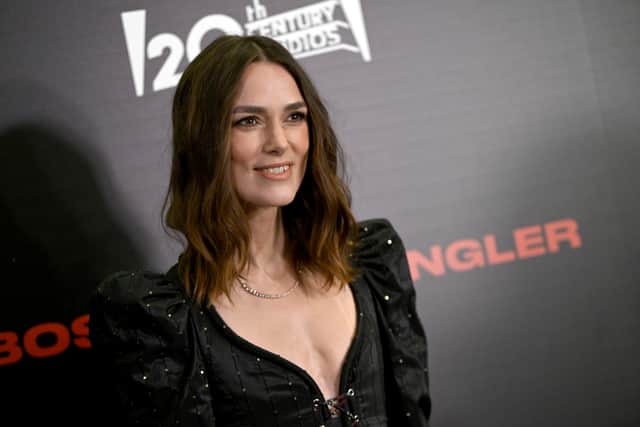 Keira Knightley attends the Boston Strangler Premiere at MOMA on March 14, 2023 (Photo by Roy Rochlin/Getty Images for 20th Century Studios)