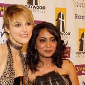 Keira Knightley and Parminder Nagra - the two stars of Bend It Like Beckham
