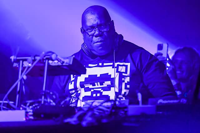 Carl Cox performs onstage during M2 Miami Grand Opening Week With Carl Cox at M2 MIAMI on March 27, 2023 in Miami, Florida. (Photo by Jason Koerner/Getty Images for M2 Miami )