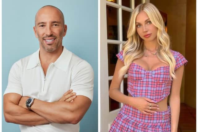 Selling Sunset star Jason Oppenheim he has been seen kissing TikTok star Danika Tanya. Photos taken from Oppenheim and Tanya's Instagram accounts.