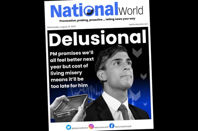 NationalWorld front page 23 August. Credit: Mark Hall/Getty
