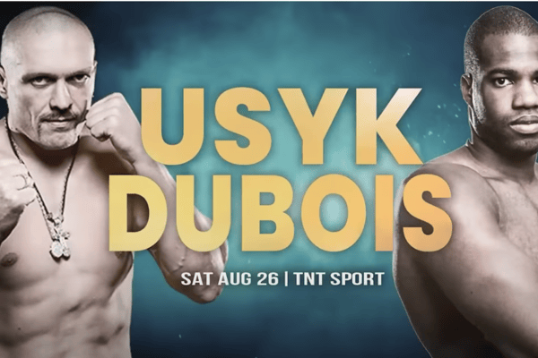 Oleksandr Usyk defends his world title against Daniel Dubois. (YouTube)