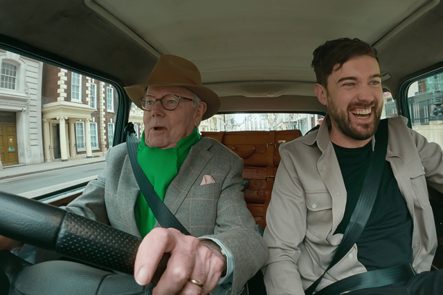 Michael and Jack Whitehall in Travels with my Father