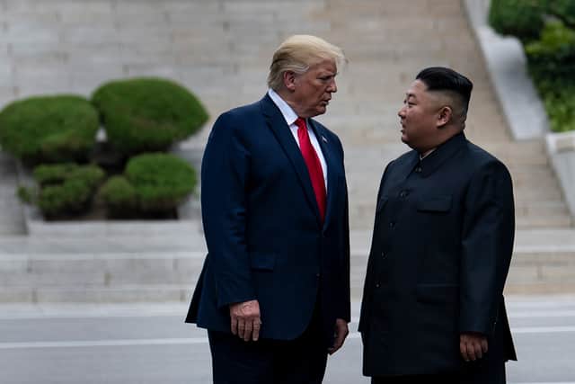 Donald Trump met with Kim Jong Un whilst he was President