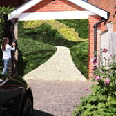 Landscape designers say with a little creativity, it is possible to balance EV charging with green front yards (Joe Pepler/PinPep/Supplied)