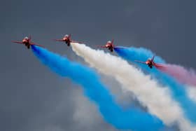 The Red Arrows are set to perform at the Clacton Airshow