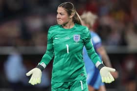 Lioness goalkeeper Mary Earps will finally see her shirt on sale after Nike backtracked on their decision to not carry the kit amid much public criticism. (Credit: Getty Images)