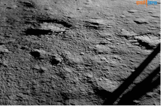 A portion of the Chandrayaan-3's landing site (Image: Isro)
