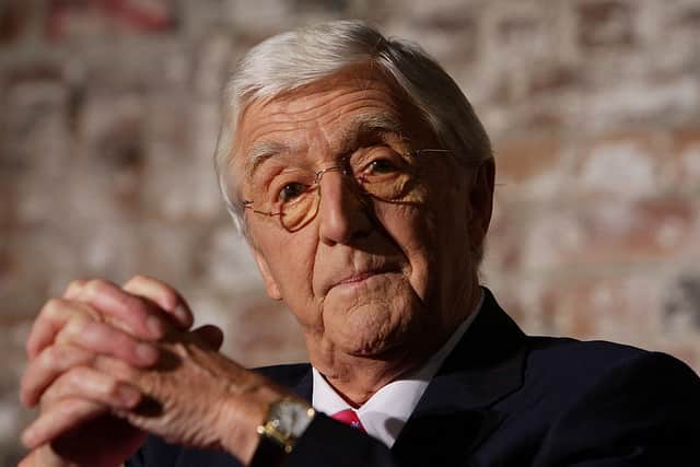 The late Sir Michael Parkinson’s son has revealed that the star broadcaster had suffered from ‘imposter syndrome’. (Photo by Lisa Maree Williams/Getty Images)