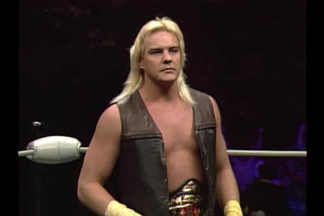 Barry Windham, who at one point was a member of Ric Flair's fabled stable "The Four Horsemen" (Credit: WWE)