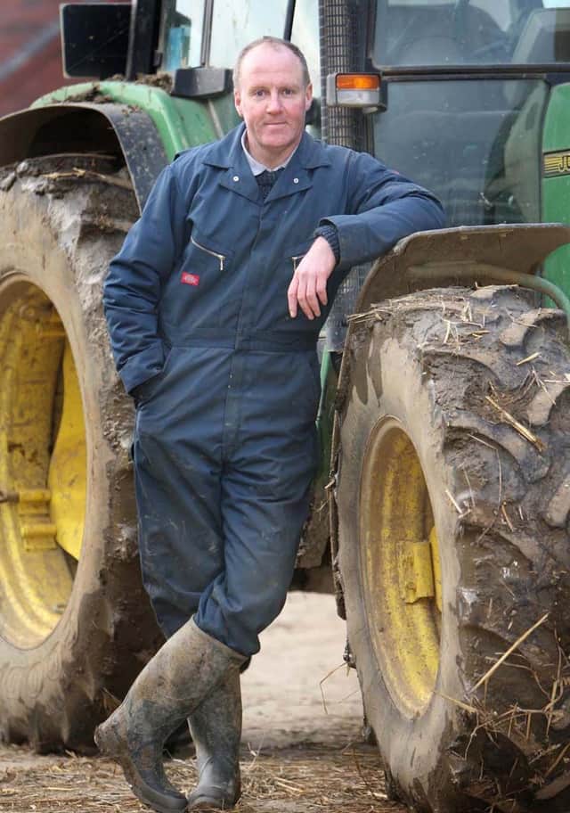 Arable farmer Andrew Brown.