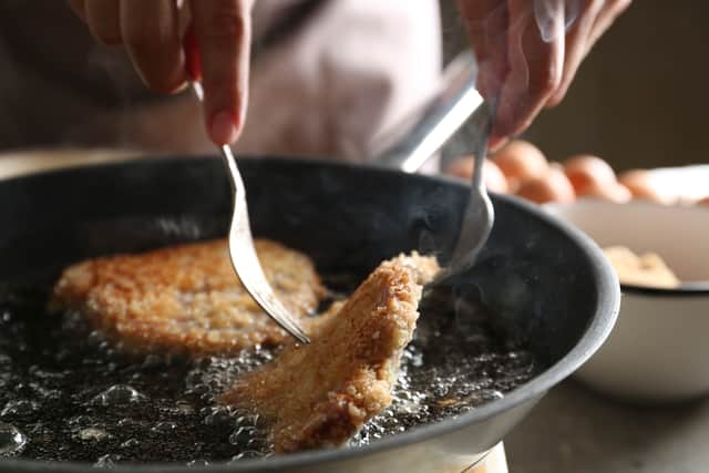 Frying pans are at the centre of the student diet (image: Adobe)
