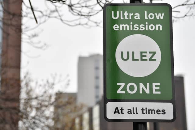 London mayor Sadiq Khan said introducing a pay-per-mile scheme as part of the ULEZ expansion is ‘not on the agenda’. (BEN STANSALL/AFP via Getty Images)