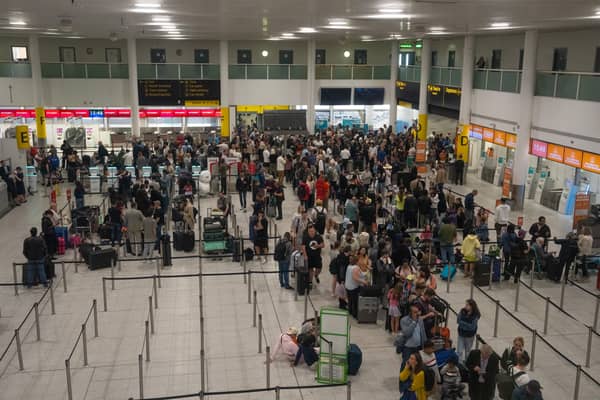 Full list of cancelled flights today at major UK airports. (Photo: Getty Images) 