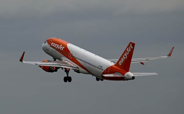 Easyjet is among the airlines affected by the network failure. (Photo by Horacio Villalobos#Corbis/Getty Images)