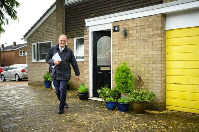 Sir Ed Davey in Mid Bedfordshire. Credit: Leon Neal/Getty Images