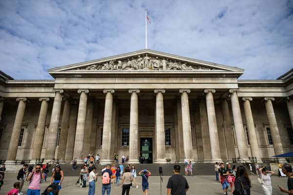 A general view of the exterior of the British Museum (Photo by Leon Neal/Getty Images)