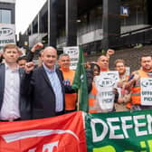 The RMT union is on strike for 24 hours 
