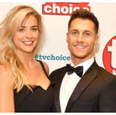 Gemma Atkinson and Gorka Marquez got engaged on Valentine's Day 2021. Photograph by Getty