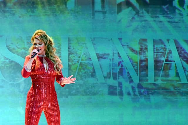 Shania Twain will be playing three concerts in Glasgow this September.