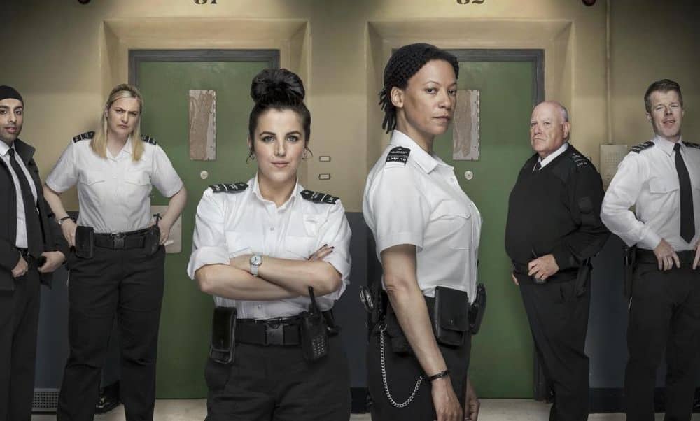 Jamie-Lee O'Donnell and Nina Sosanya star in Screw season 2