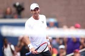 Andy Murray progressed to the second round of the US open. (Getty Images)