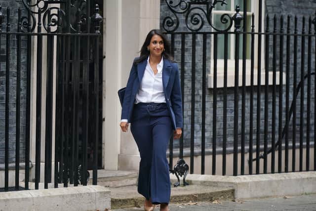 Claire Coutinho leaves Downing Street, central London, after being appointed Secretary of State for Energy Security and Net Zero in Prime Minister Rishi Sunak's mini-reshuffle (Photo: Yui Mok/PA Wire)