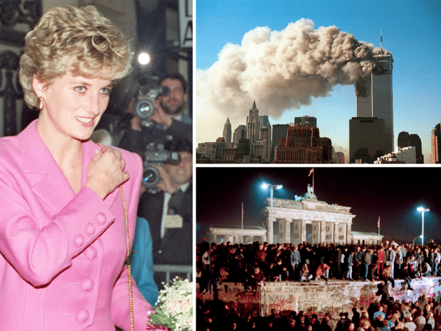 Here are the biggest moments in modern history that people remember where they were when they heard the news. (Credit: Getty Images)