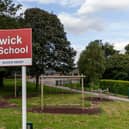 Eldwick Primary School. Two primary schools in Bradford, West Yorks, have been partially closed on the eve of the new term after surveys found weak concrete in the buildings, pictured in Bradford, West Yorks, Aug 31 2023. (SWNS)