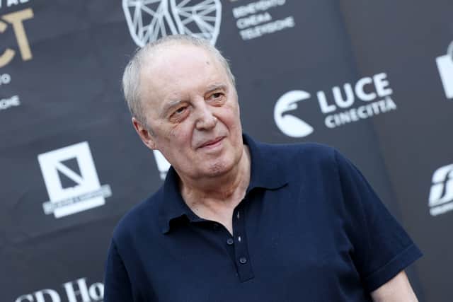 Dario Argento attends the photocall at the BCT Benevento Cinema And Television Festival on July 14, 2022 in Benevento, Italy. (Photo by Vittorio Zunino Celotto/Getty Images)