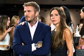 David and Victoria Beckham have been accused by neighbours of "drip-feeding" the development of a £6m property in the Cotswolds. (Credit: AFP via Getty Images)