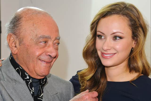 (L-R) Mohamed Al-Fayed and Camilla Al Fayed in 2014 (Photo: Ben A. Pruchnie/Getty Images)
