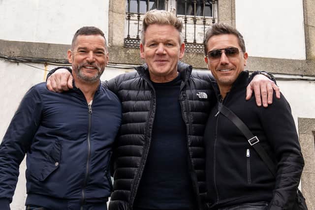 Gordon, Gino and Fred: Viva Espana is coming to ITV this weekend (Photo: ITV/Studio Ramsay)