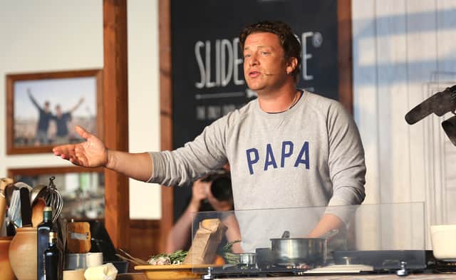Jamie Oliver has campaigned in the past for better nutrition for children. (Credit: Getty Images)