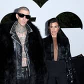 Travis Barker and Kourtney Kardashian Barker attend the GQ Men of the Year Party 2022 at The West Hollywood EDITION on November 17, 2022 in West Hollywood, California. (Photo by Phillip Faraone/Getty Images for GQ)