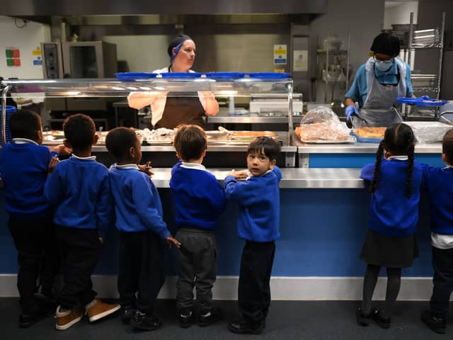 Everything you need to know about the free school meals scheme and who is eligible. (Credit: Getty Images)