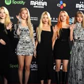 Miyeon, Minnie, Soyeon, Yuqi and Shuhua of girl group (G)I-dle. Picture: Christopher Jue/Getty Images