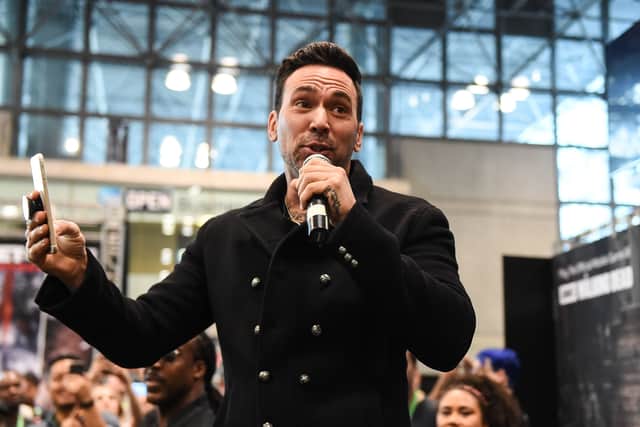 Jason David Frank of the Mighty Morphin Power Rangers attends the Saban's Power Rangers Legacy Wars tournament at New York Comic Con 2017 - Day 1 on October 5, 2017 in New York City.  (Photo by Daniel Zuchnik/Getty Images for Saban Brands)
