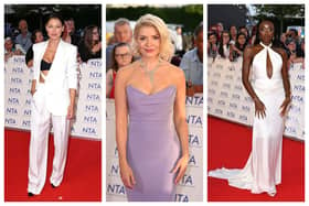 Emma Willis, Holly Willoughby and Big Brother host AJ Odudu were some of the best dressed stars at the NTA's. Photographs by Getty