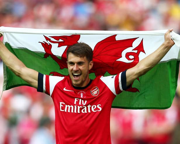 A famous curse which surrounds ex-Arsenal and Wales international midfielder Aaron Ramsey is rearing its head once again after the death of Smash Mouth singer Steve Harwell - Credit: Getty