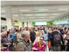 Warning to passengers at ‘shambles’ Manchester Airport as huge queues snake around terminal