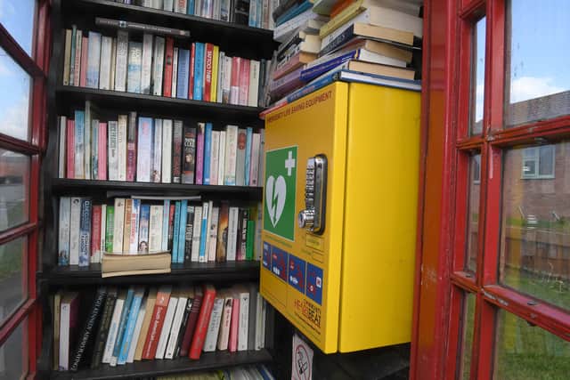 A phone box book exchange has been set up in Little Hale, Lincolnshire (D.R. Dawson Photography)