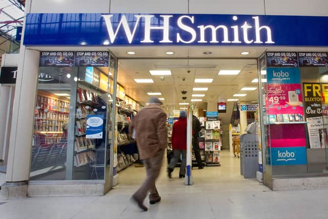 WH Smith said full-year sales jumped higher thanks to the rebound in international travel