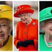 Queen Elizabeth 11 showed she was a fan of dopamine dressing before it even became a trend. Photographs by Getty