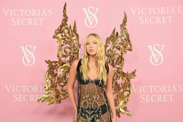 English model Lila Moss attends the Victoria's Secret New York Fashion Week kickoff event celebrating Victoria's Secret The Tour '23, at the Manhattan Center in New York Cityges)
