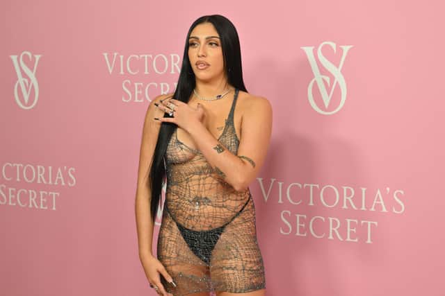 US model Lourdes Leon attends the Victoria's Secret New York Fashion Week kickoff event celebrating Victoria's Secret The Tour '23, at the Manhattan Center in New York City on September 6, 2023. (Photo by ANGELA WEISS / AFP) (Photo by ANGELA WEISS/AFP via Getty Images)