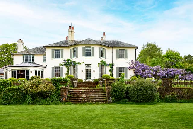 The luxury retreat is located in Midhurst, West Sussex