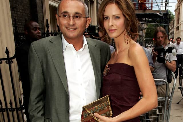 LONDON - JUNE 29:  Trinny Woodall and husband Johnny Elichaoff attend the annual Tatler Summer Party, hosted by Tatler editor Geordie Greig and also celebrating the publication of their "August 100 Most Invited" issue, at Home House, Portman Square on June 