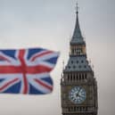 A Union Jack flag flutters in front of the Elizabeth Tower, commonly known as Big Ben (Photo: Jack Taylor/Getty Images)