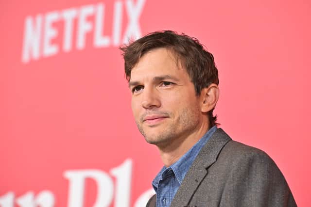 Ashton Kutcher attends Netflix's "Your Place or Mine" world premiere at Regency Village Theater on February 02, 2023 in Los Angeles, California. (Charley Gallay/Getty Images for Netflix)
